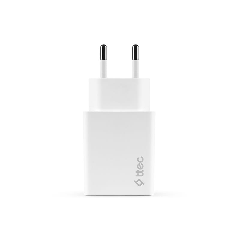 Сетевое зарядное устройство Ttec SmartCharger USB-C/Lightning /20Вт White (2SCS22BL)