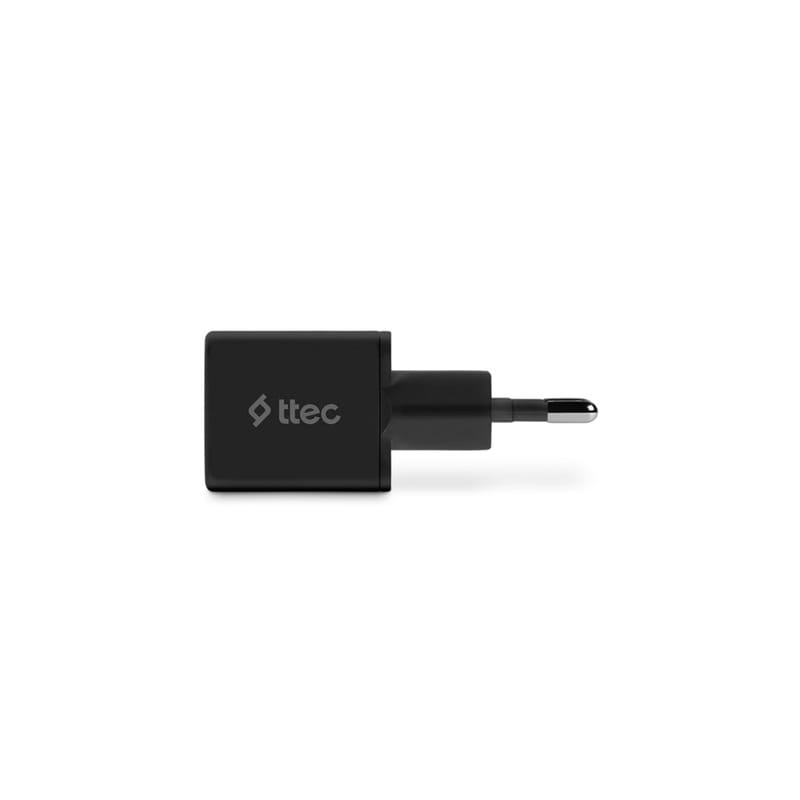 Сетевое зарядное устройство Ttec SmartCharger USB-C /20Вт Black (2SCP01S)