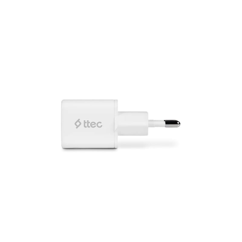 Сетевое зарядное устройство Ttec SmartCharger USB-C /20Вт White (2SCP01B)