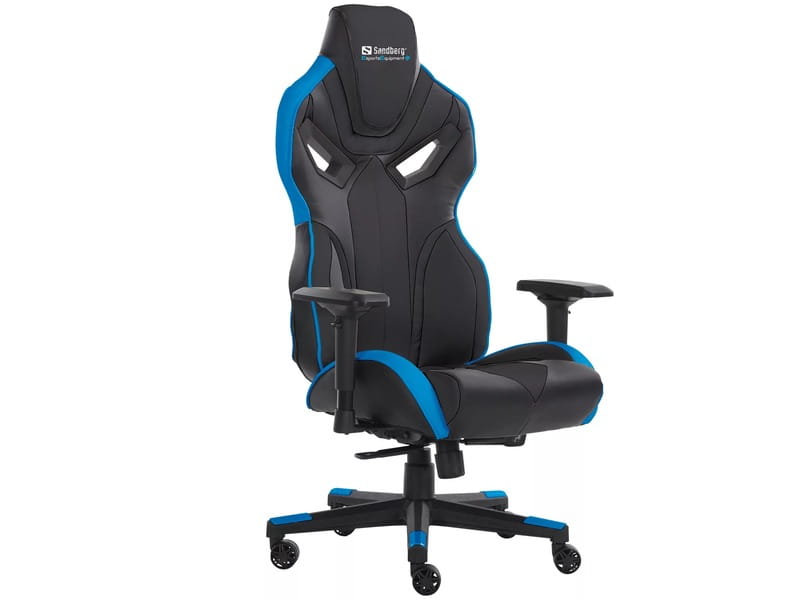 Крісло для геймерів Sandberg Voodoo Gaming Chair Black/Blue (640-82)