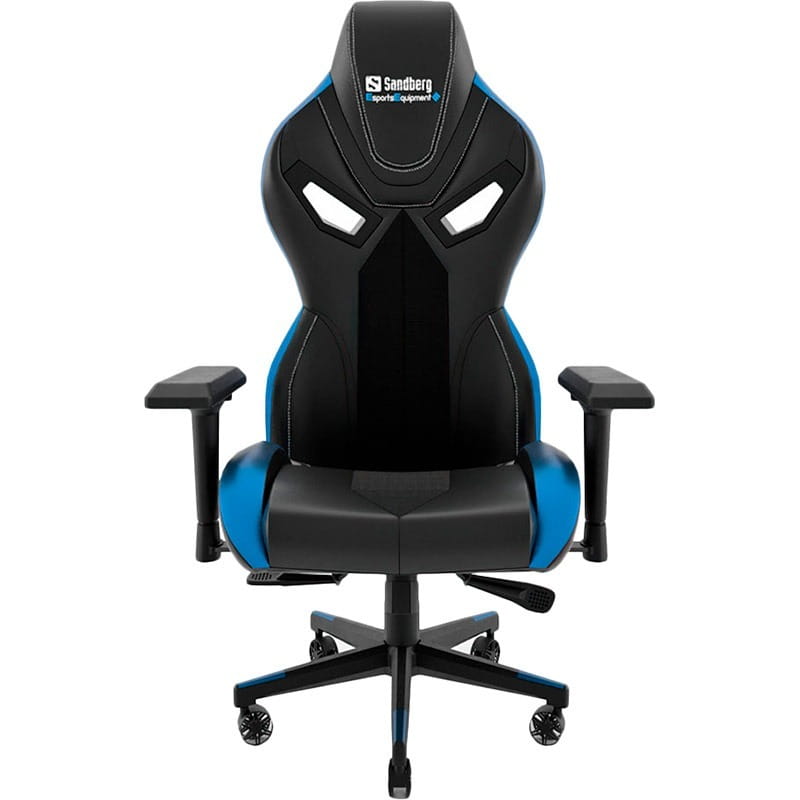 Крісло для геймерів Sandberg Voodoo Gaming Chair Black/Blue (640-82)