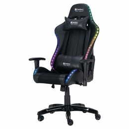 Крісло для геймерів Sandberg Commander Gaming Chair RGB Black (640-94)