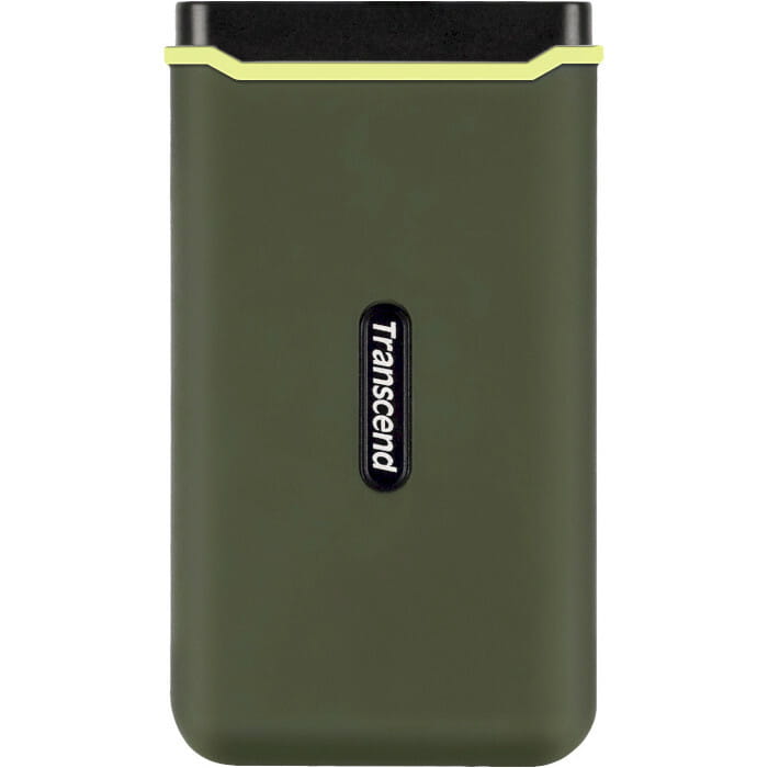 Накопитель внешний SSD USB 3.2 Gen 2 Type-C 2.0TB Transcend ESD380С Military Green (TS2TESD380C)