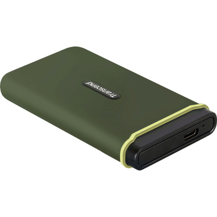 Накопитель внешний SSD USB 3.2 Gen 2 Type-C 2.0TB Transcend ESD380С Military Green (TS2TESD380C)