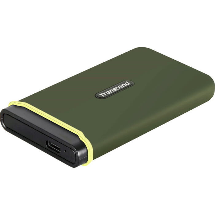 Накопитель внешний SSD USB 3.2 Gen 2 Type-C 2.0TB Transcend ESD380С Military Green (TS2TESD380C)