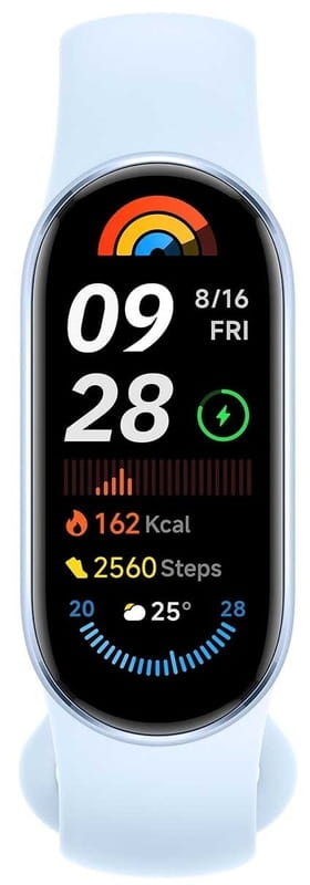 Фитнес-браслет Xiaomi Mi Smart Band 9 Arctic Blue (BHR8346GL)_EU