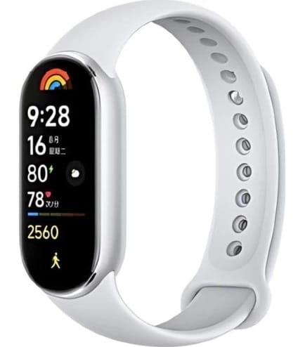 Фитнес-браслет Xiaomi Mi Smart Band 9 Glacier Silver (BHR8340GL)_EU