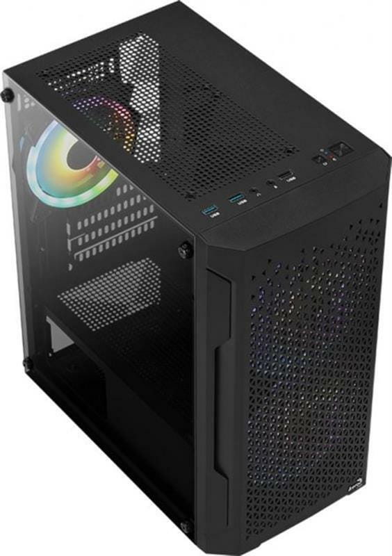 Корпус AeroCool Trinity Mini-G-BK-v2 (ACCS-PV32033.11) Black без БП