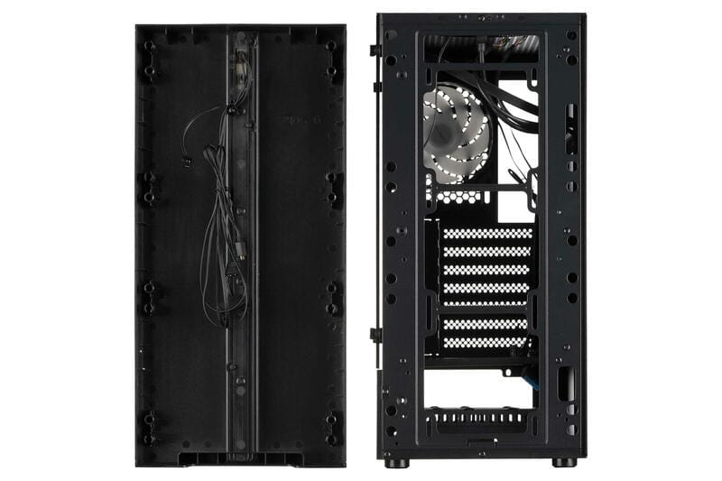 Корпус 2E Gaming Runa G2107 Black без БП