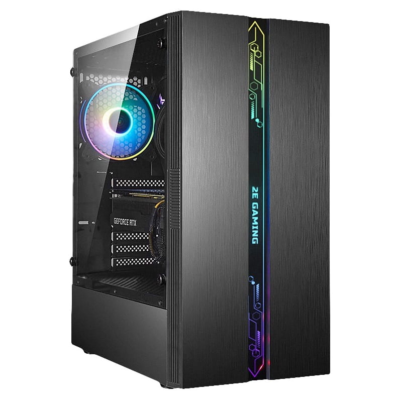 Корпус 2E Gaming Runa (G2107) Black (2E-G2107) без БЖ