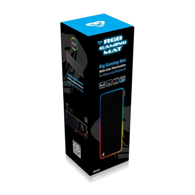 Игровая поверхность Media-Tech RGB Gaming Mat MT262 Black