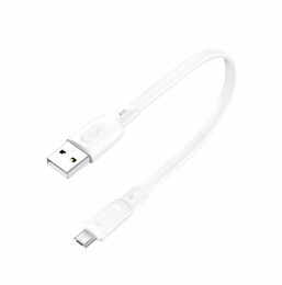 Кабель Foneng X107 USB - micro USB (M/M), 2.1 A, 0.25 м, White (X107-CA-MU)