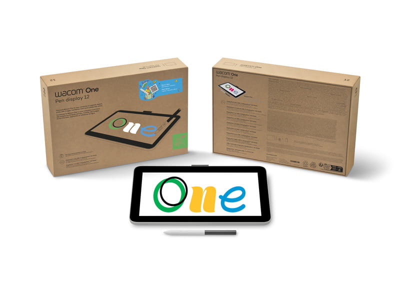 Графический планшет Wacom One12 (DTC121W0B)