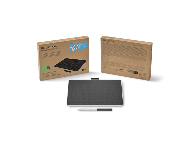 Графический планшет Wacom One M Bluetooth (CTC6110WLW1B)