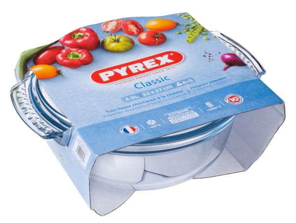 Форма для запекания Pyrex Classic с крышкой 4.9 л (118A000/7643)