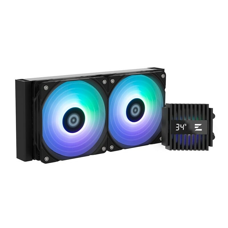 Система рідинного охолодження Zalman Alpha 2 A24 Black ARGB