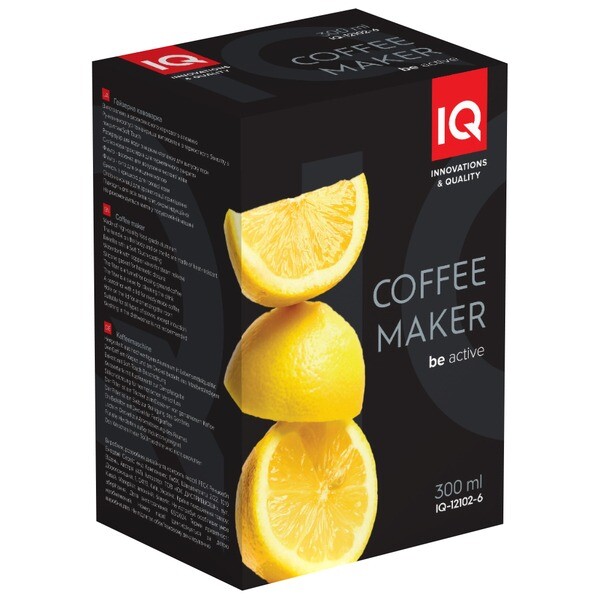 Гейзерна кавоварка IQ Be Active IQ-12102-6
