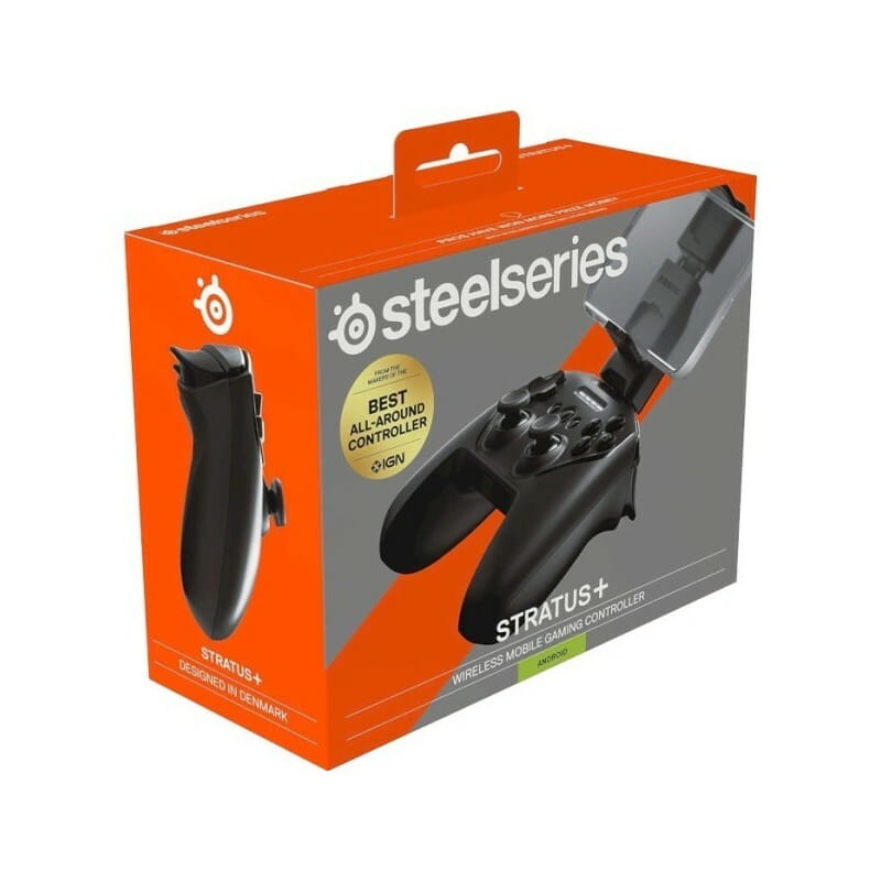 Геймпад беспроводной SteelSeries Stratus+ Windows Black (69076)