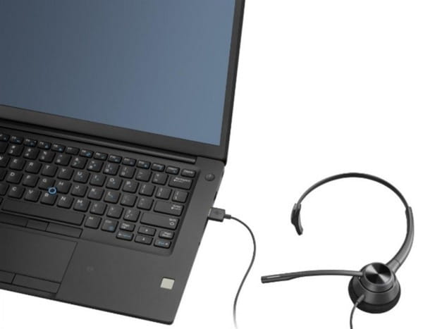 Гарнітура Poly On-ear EncorePro 310 Black (767G1AA)