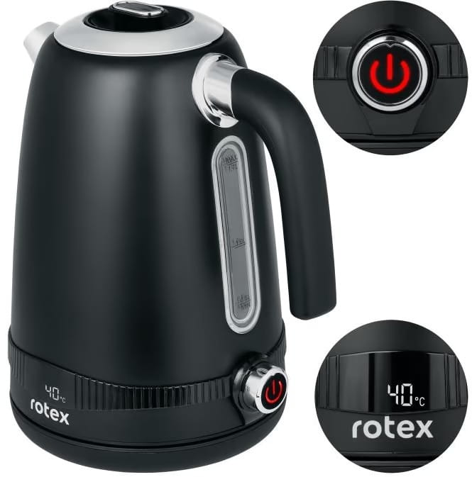 Електрочайник Rotex RKT79-B Smart