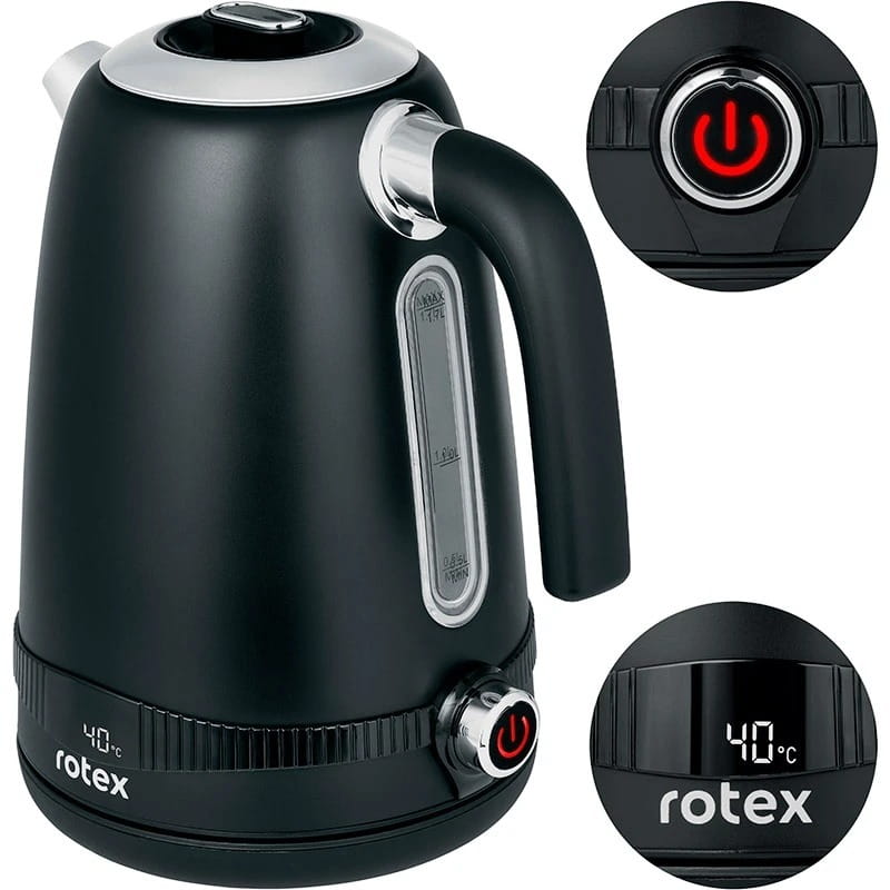 Електрочайник Rotex RKT79-B Smart