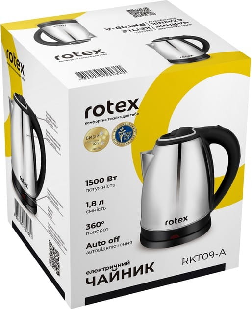 Електрочайник Rotex RKT09-A