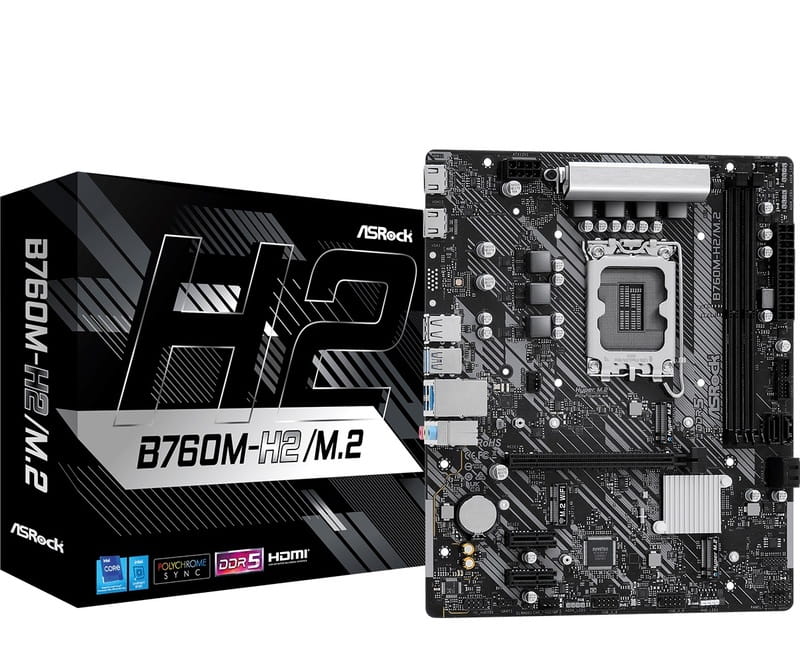 Материнская плата ASRock B760M-H2/M.2 Socket 1700