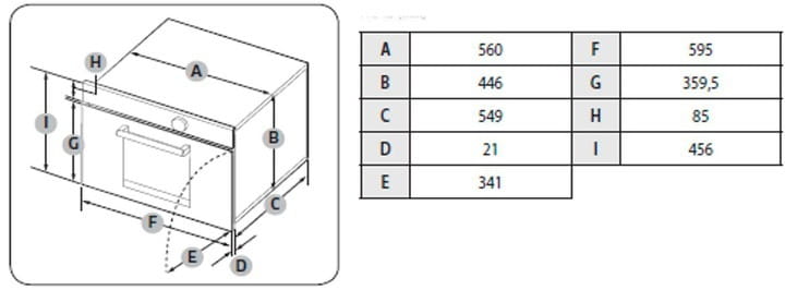 Духова шафа Samsung NQ50T9539BD/WT