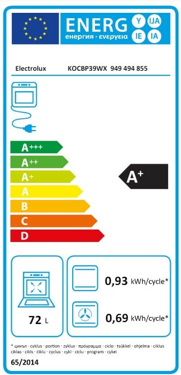 Духова шафа Electrolux KOCBP39WX