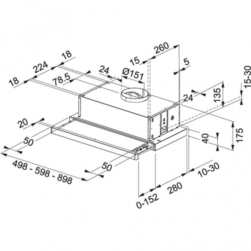 Вытяжка Franke Flexa FTC 612 XS V2 (315.0532.375)