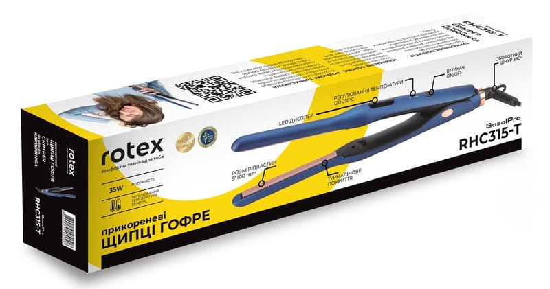 Прибор для укладки волос Rotex RHC315-T BasalPro