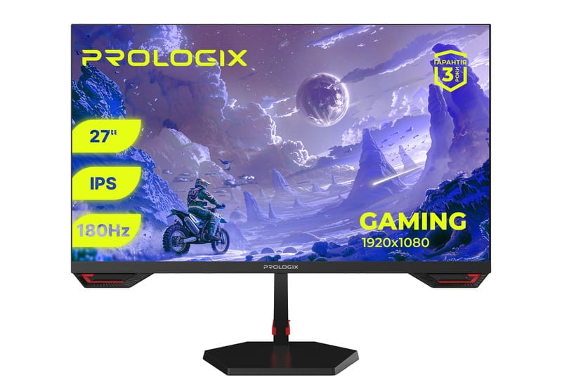 Монітор Prologix Gaming 27" GM2724HD IPS Black 180Hz