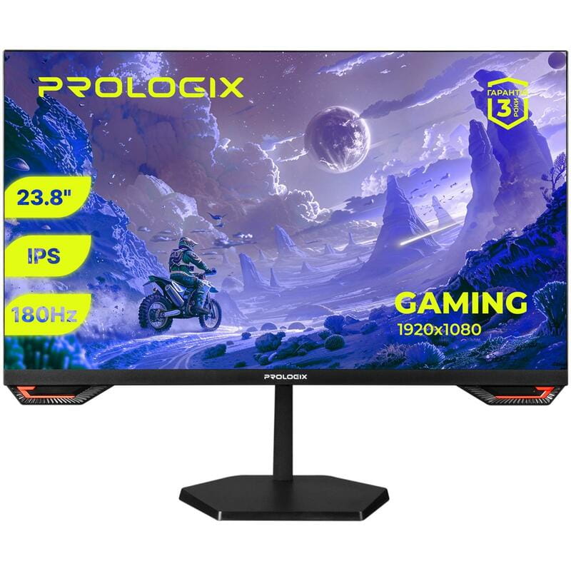 Монитор Prologix Gaming 23.8" GM2424HD IPS Black 180Hz