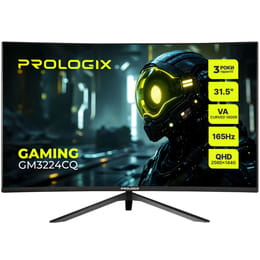 Купити Монітор Prologix Gaming 31.5" GM3224CQ VA Black Curved 165Hz Монітор Prologix Gaming 31.5" GM3224CQ VA Black Curved 165Hz
