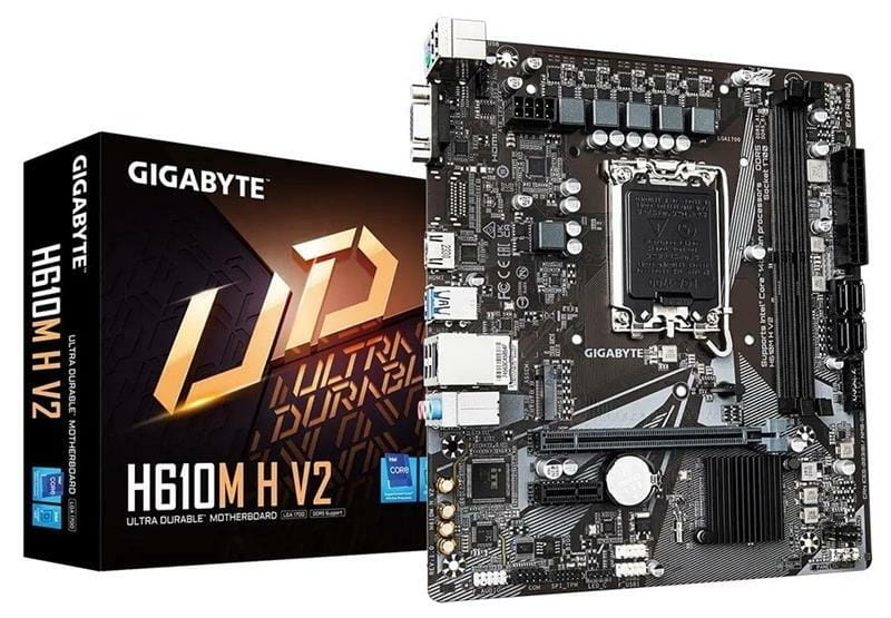 Материнская плата Gigabyte H610M H V2 Socket 1700