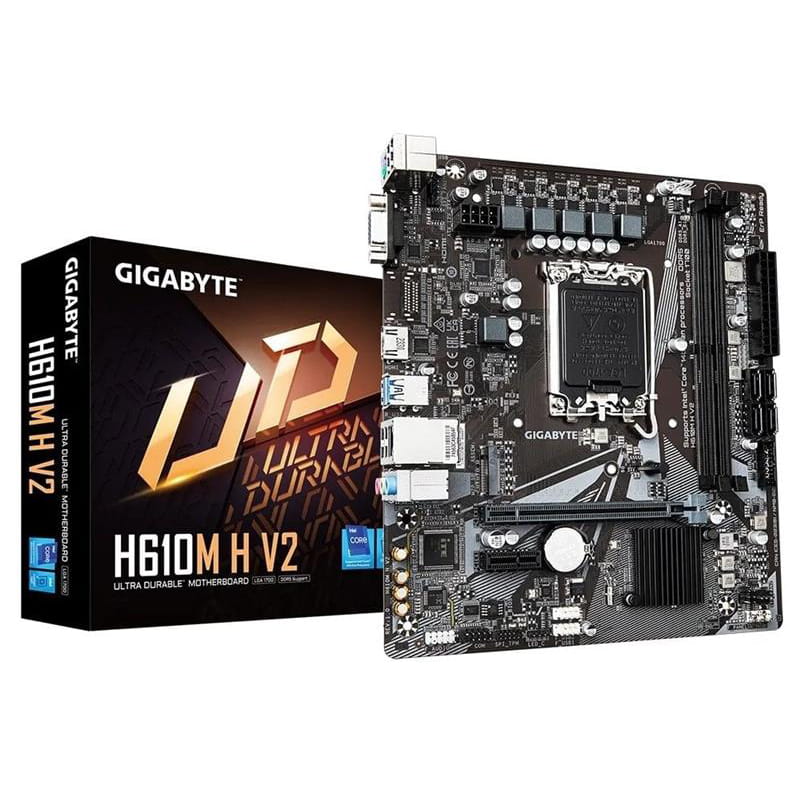 Материнская плата Gigabyte H610M H V2 Socket 1700