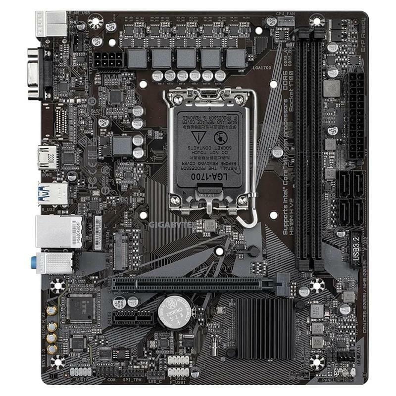 Материнская плата Gigabyte H610M H V2 Socket 1700