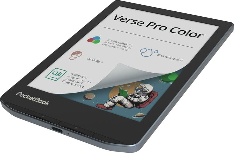 Электронная книга PocketBook 634K3 Verse Pro Color Stormy Sea (PB634K3-1-CIS)