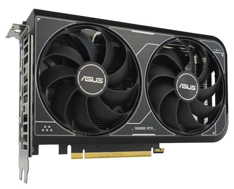 Видеокарта GF RTX 4060 8GB GDDR6 Dual OC V2 Asus (DUAL-RTX4060-O8G-V2)