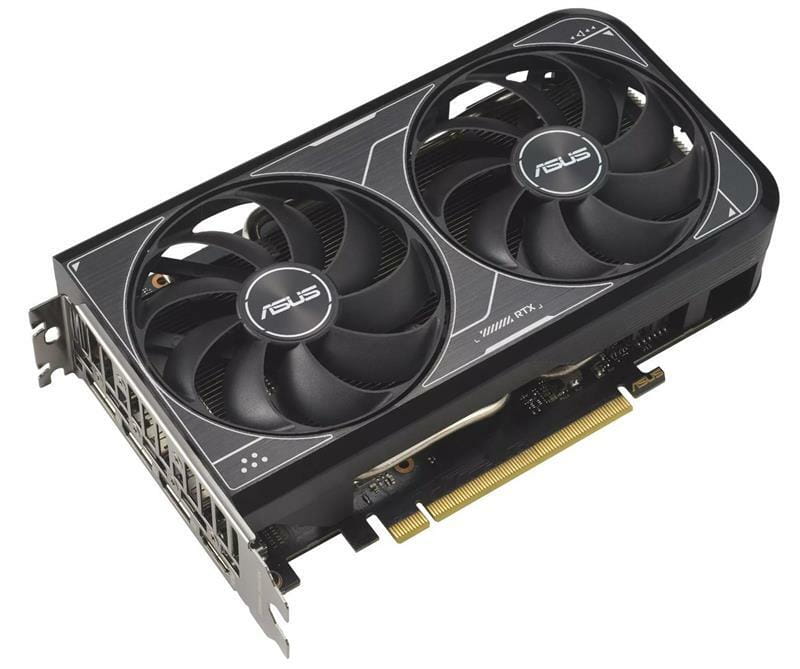 Видеокарта GF RTX 4060 8GB GDDR6 Dual OC V2 Asus (DUAL-RTX4060-O8G-V2)