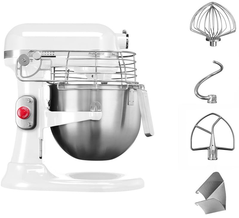 Кухонная машина KitchenAid Professional 5KSM7990XEWH White