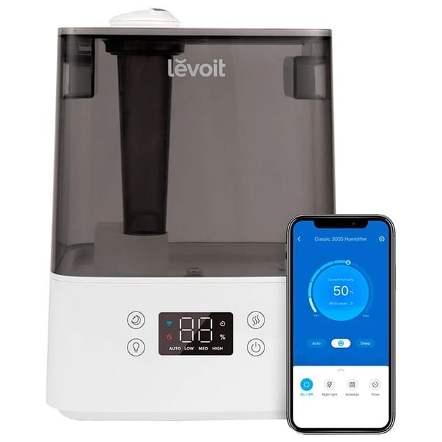 Зволожувач повітря Levoit Smart Ultrasonic Humidifier Classic 300S White (HEAPHULVSEU0034)