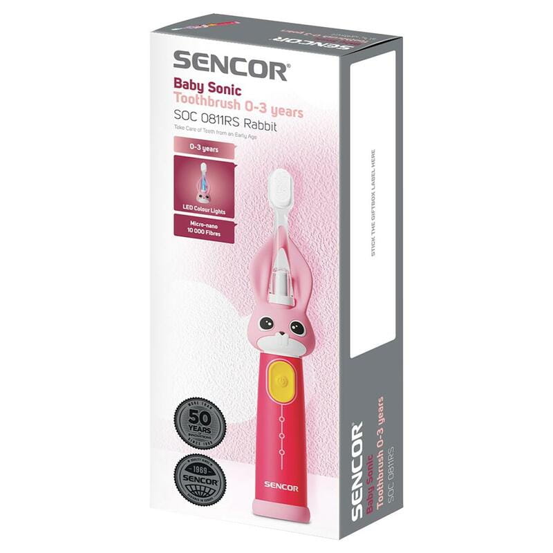 Зубна електрощітка Sencor SOC 0811RS