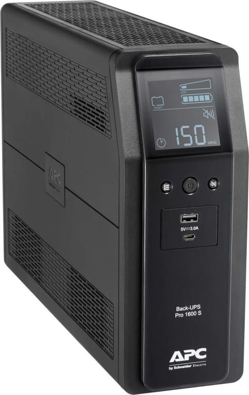 Джерело безперебійного живлення APC Back-UPS Pro S 1600VA/960W USB, 6+2 C13 (BR1600SI)