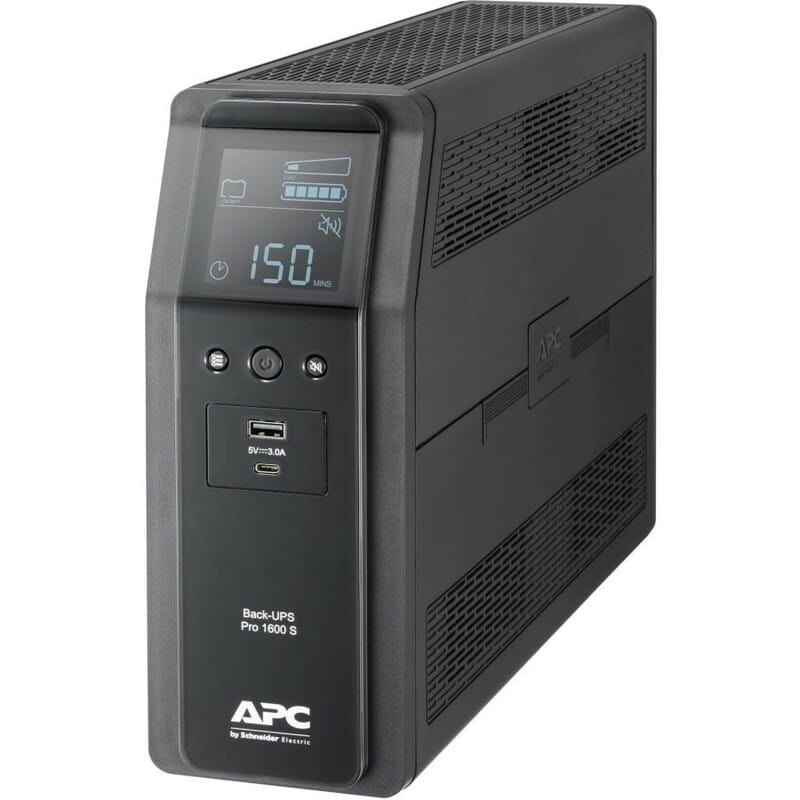 Джерело безперебійного живлення APC Back-UPS Pro S 1600VA/960W USB, 6+2 C13 (BR1600SI)