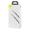 Фото - Кабель Baseus Cafule Metal USB-Lightning, 2.4A, 1м White (6953156202252) | click.ua