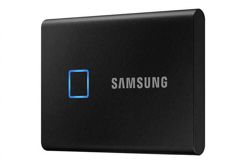 Накопитель внешний SSD 2.5" USB 2.0TB Samsung T7 Touch Black (MU-PC2T0K/WW)