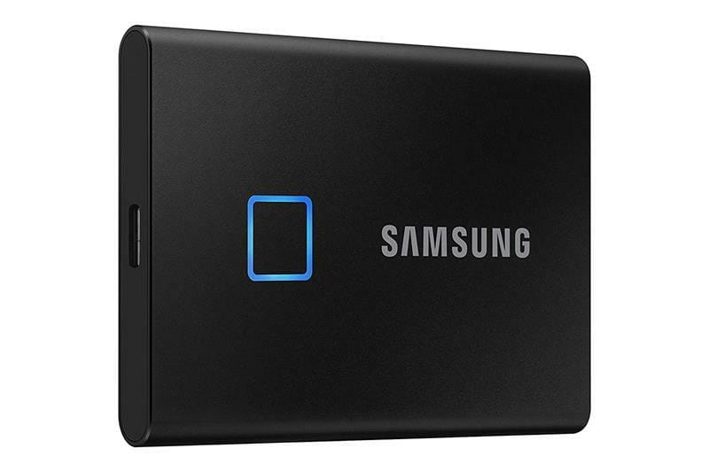 Накопичувач зовнішній SSD 2.5" USB 2.0TB Samsung T7 Touch Black (MU-PC2T0K/WW)