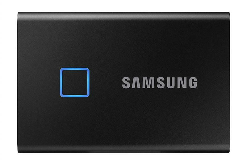 Накопичувач зовнішній SSD 2.5" USB 2.0TB Samsung T7 Touch Black (MU-PC2T0K/WW)