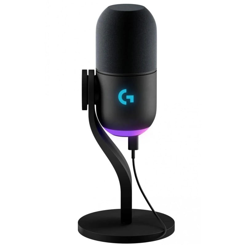 Микрофон Logitech Yeti GX Dynamic RGB Gaming Mic with Lightsync Black (988-000569)